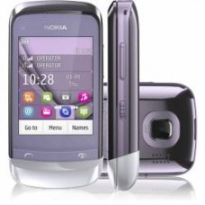 Celular Nokia C2-06 Dual Chip - Lilás - Desbloqueado